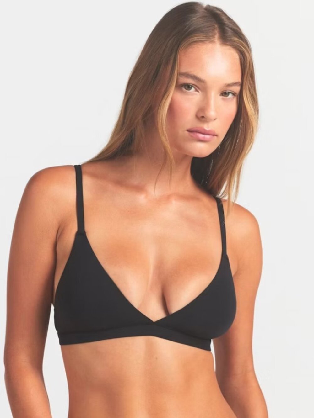 Skims Fits Everybody Black Triangle Bralette